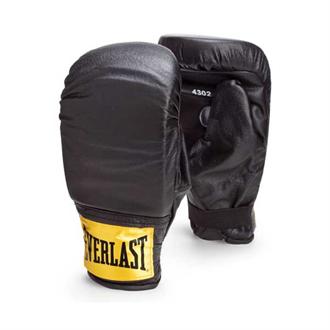 Everlast Leather Training Bag Gloves